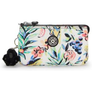 imageKipling Womens Creativity Large Prt Pouch Versatile Cosmetics Kit Lightweight Travel OrganizerCocktail Floral
