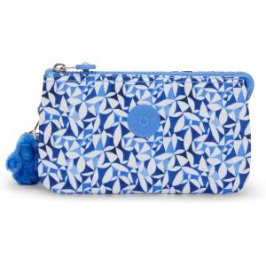 imageKipling Womens Creativity Large Prt Pouch Versatile Cosmetics Kit Lightweight Travel OrganizerCrazy Leaves