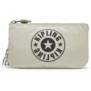 imageKipling Womens Creativity Large Prt Pouch Versatile Cosmetics Kit Lightweight Travel OrganizerDynamic Silver