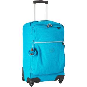 imageKipling Womens Darcey Small 22Inch Softside CarryOn Rolling Luggage Nylon 360 Degree Spinning WheelsTurquoiseBlue