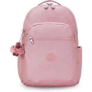 imageKipling Womens Seoul 15quot Laptop Backpack Durable Roomy with Padded Shoulder Straps BuiltIn Protective SleeveBerry Glow Met