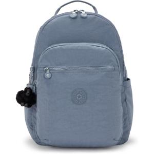 imageKipling Womens Seoul 15quot Laptop Backpack Durable Roomy with Padded Shoulder Straps BuiltIn Protective SleeveBlue Stone