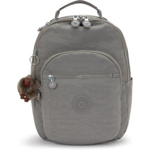 imageKipling Womens Seoul Small Tablet Backpack Durable Padded Shoulder Straps with Tablet SleeveCloudy Grey