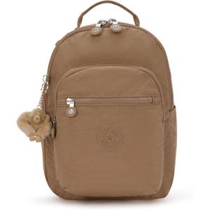 imageKipling Womens Seoul Small Tablet Backpack Durable Padded Shoulder Straps with Tablet SleeveEarly Tan