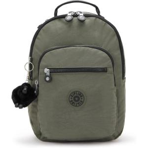 imageKipling Womens Seoul Small Tablet Backpack Durable Padded Shoulder Straps with Tablet SleeveGreen Moss