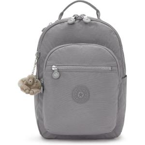 imageKipling Womens Seoul Small Tablet Backpack Durable Padded Shoulder Straps with Tablet SleeveInviting Grey