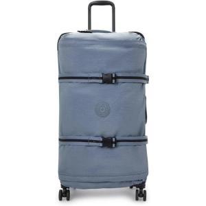 imageKipling Womens Spontaneous Large 31Inch Softside Spinner Wheel Luggage Integrated TSA Accepted LockBlue Stone