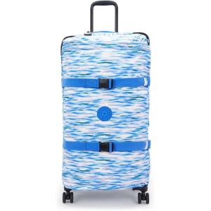 imageKipling Womens Spontaneous Large 31Inch Softside Spinner Wheel Luggage Integrated TSA Accepted LockDiluted Blue