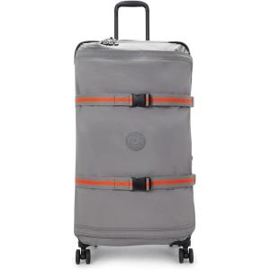 imageKipling Womens Spontaneous Large 31Inch Softside Spinner Wheel Luggage Integrated TSA Accepted LockInviting Grey