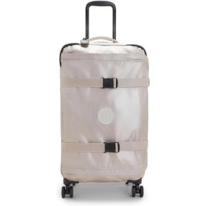 imageKipling Womens Spontaneous Large 31Inch Softside Spinner Wheel Luggage Integrated TSA Accepted LockMetallic Glow