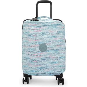 imageKipling Womens Spontaneous Large 31Inch Softside Spinner Wheel Luggage Integrated TSA Accepted LockPalmtree Leaves
