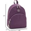 imageKipling Womens Paola S Backpack Compact Adjustable Backpack Straps Top HandleEndless Plum