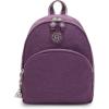 imageKipling Womens Paola S Backpack Compact Adjustable Backpack Straps Top HandleEndless Plum