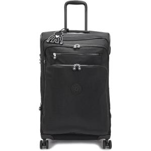 imageKipling Youri Spin Medium 4 Wheeled Rolling Luggage Blue Bleu 2Black Noir