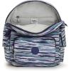 imageKipling Womens City Pack Small Backpack Lightweight Versatile Daypack BagBrush Stripes