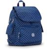 imageKipling Womens City Pack Small Backpack Lightweight Versatile Daypack BagSoft Dot Blue
