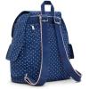 imageKipling Womens City Pack Small Backpack Lightweight Versatile Daypack BagSoft Dot Blue