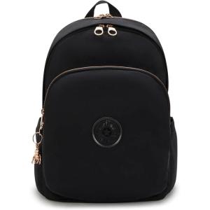 imageKipling Delia Medium Backpack Blck Rose SpiceBlack Rose Spice