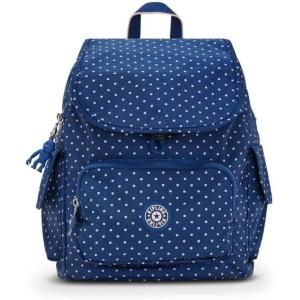 imageKipling Womens City Pack Small Backpack Lightweight Versatile Daypack BagSoft Dot Blue