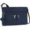 imageKIPLING KIPLING Womens New Angie Handbag Lightweight Crossbody Nylon Travel BagBlue Bleu 2