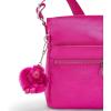 imageKIPLING KIPLING Womens New Angie Handbag Lightweight Crossbody Nylon Travel BagGlowing Fuchsia