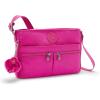 imageKIPLING KIPLING Womens New Angie Handbag Lightweight Crossbody Nylon Travel BagGlowing Fuchsia