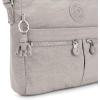 imageKIPLING KIPLING Womens New Angie Handbag Lightweight Crossbody Nylon Travel BagGrey Gris