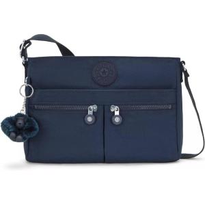 imageKIPLING KIPLING Womens New Angie Handbag Lightweight Crossbody Nylon Travel BagBlue Bleu 2