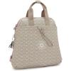 imageKipling Goyo Printed Backpack Tote Bag Signature Beige Emb Sport