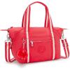 imageKipling Womens Art Mini Tote Bag Lightweight Small Weekender Travel HandbagEscape Red