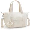 imageKipling Womens Art Mini Tote Bag Lightweight Small Weekender Travel HandbagHideaway Beige