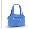 imageKipling Womens Elysia Crossbody Bag Lightweight MultiCompartment Magnetic Snap Pockets Shoulder BagCocktail Blue