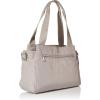 imageKipling Womens Elysia Crossbody Bag Lightweight MultiCompartment Magnetic Snap Pockets Shoulder BagGrey Gris