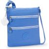 imageKipling Womens Keiko Crossbody Mini Bag Lightweight Adjustable Purse Durable Shoulder SlingCocktail Blue