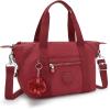 imageKipling womens Art Solid Mini Handbag Cotton IndigoFunky Red