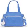 imageKipling Womens Elysia Crossbody Bag Lightweight MultiCompartment Magnetic Snap Pockets Shoulder BagCocktail Blue