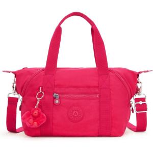 imageKipling Womens Art Mini Tote Bag Lightweight Small Weekender Travel HandbagConfetti Pink