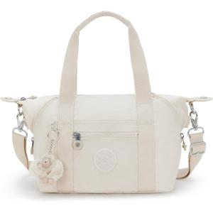 imageKipling Womens Art Mini Tote Bag Lightweight Small Weekender Travel HandbagHideaway Beige