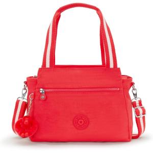 imageKipling Womens Elysia Crossbody Bag Lightweight MultiCompartment Magnetic Snap Pockets Shoulder BagEscape Red