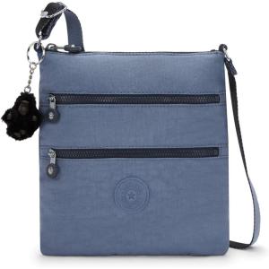 imageKipling Womens Keiko Crossbody Mini Bag Lightweight Adjustable Purse Durable Shoulder SlingBlue Lover