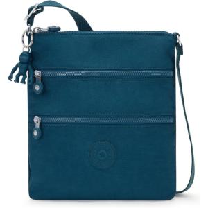 imageKipling Womens Keiko Crossbody Mini Bag Lightweight Adjustable Purse Durable Shoulder SlingCosmic Emerald