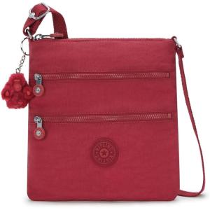 imageKipling Womens Keiko Crossbody Mini Bag Lightweight Adjustable Purse Durable Shoulder SlingFunky Red