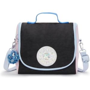 imageKipling Womens New Kichirou Fc Lunch Bag Insulated Lunch Bag Snack ToteTrue Black Mix