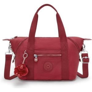 imageKipling womens Art Solid Mini Handbag Cotton IndigoFunky Red
