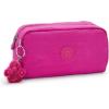 imageKipling womens Womens Gleam Cosmetic Bag Black Noir 725 L x 425 H 325 D USGlowing Fuchsia