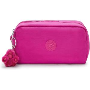 imageKipling womens Womens Gleam Cosmetic Bag Black Noir 725 L x 425 H 325 D USGlowing Fuchsia