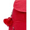 imageKipling Womens City Pack Small Backpack Lightweight Versatile Daypack BagRed Rouge