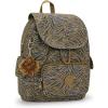 imageKipling Womens City Pack Small Backpack Lightweight Versatile Daypack BagUndersea Leaves