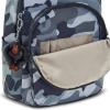 imageKipling Womens Seoul Small Tablet Backpack Durable Padded Shoulder Straps with Tablet Sleeve BagCool Camo Grey