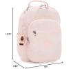 imageKipling Womens Seoul Small Tablet Backpack Durable Padded Shoulder Straps with Tablet Sleeve BagPink Sands
